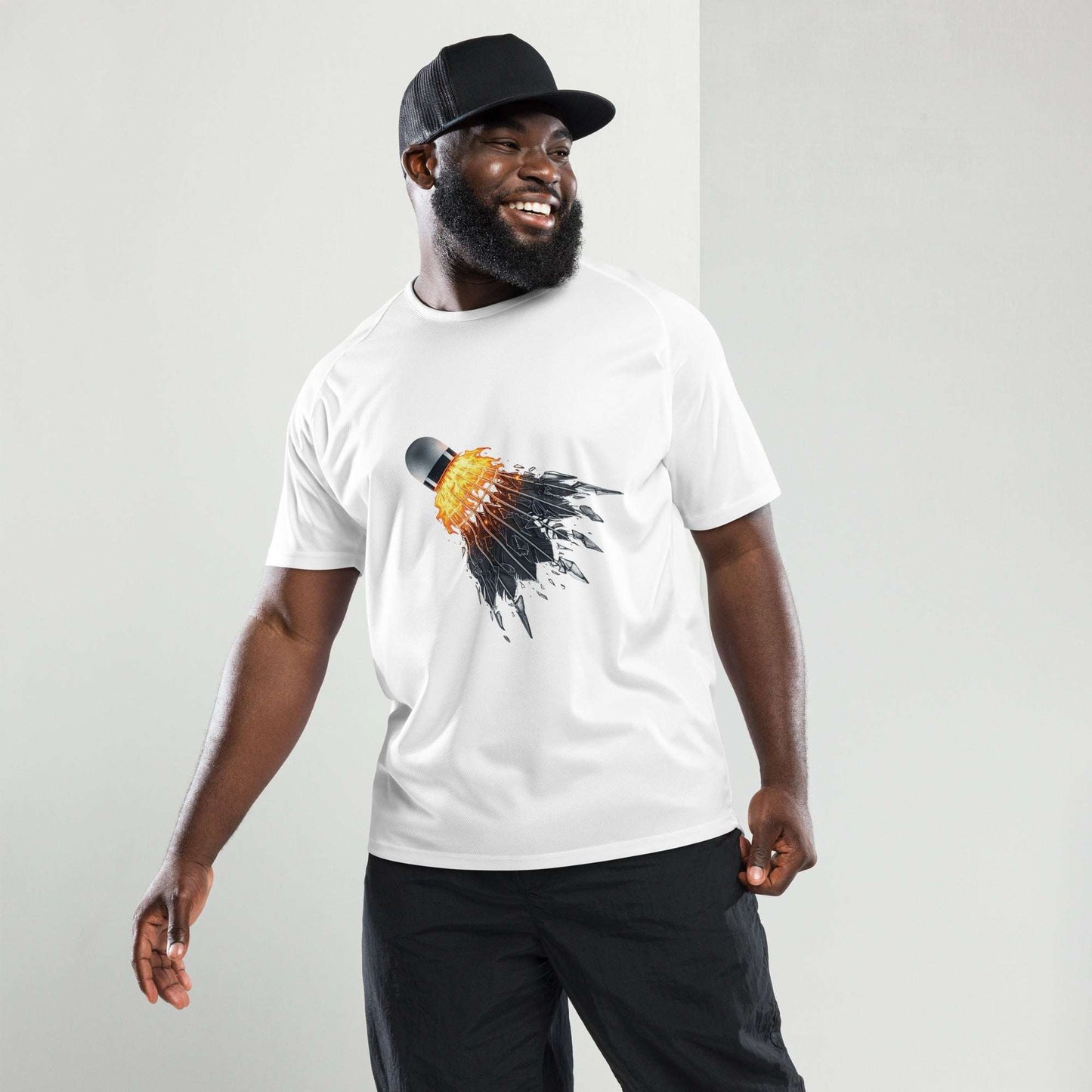 Fireball Badminton Unisex Sports Jersey
